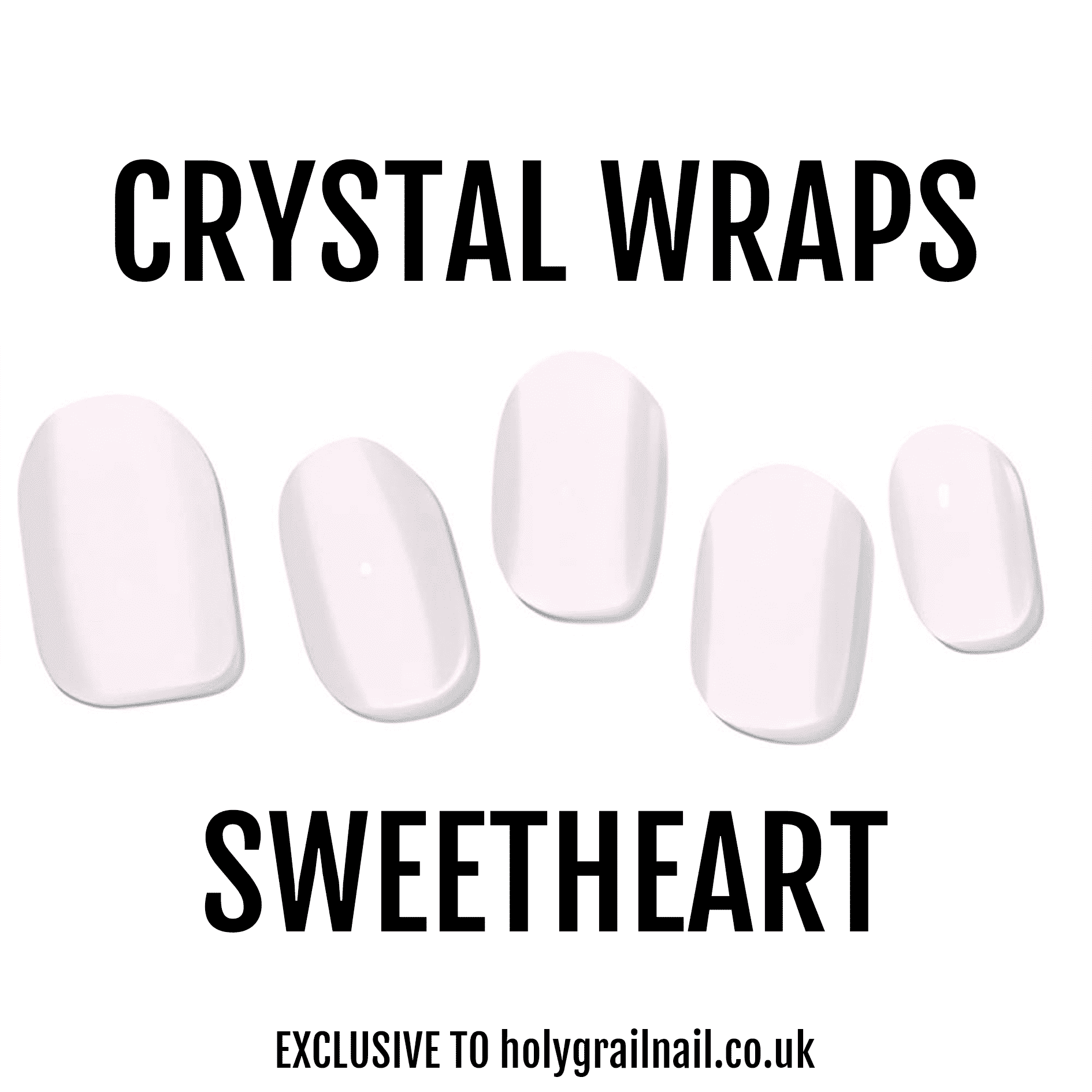 Holy Grail Nail Crystal Sweetheart - Crystal Wraps