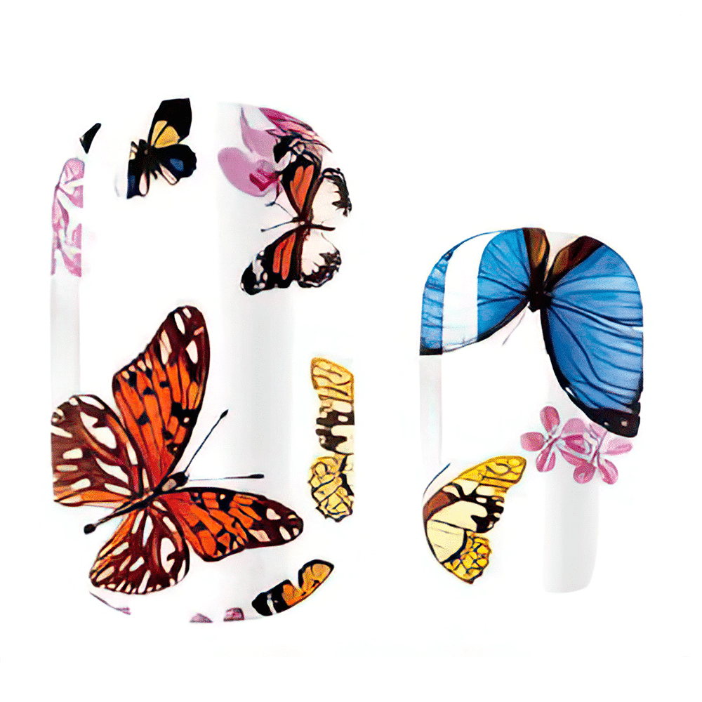 Butterfly Mania (Kids) - Kids Wraps - Mini Me by Holy Grail Nail