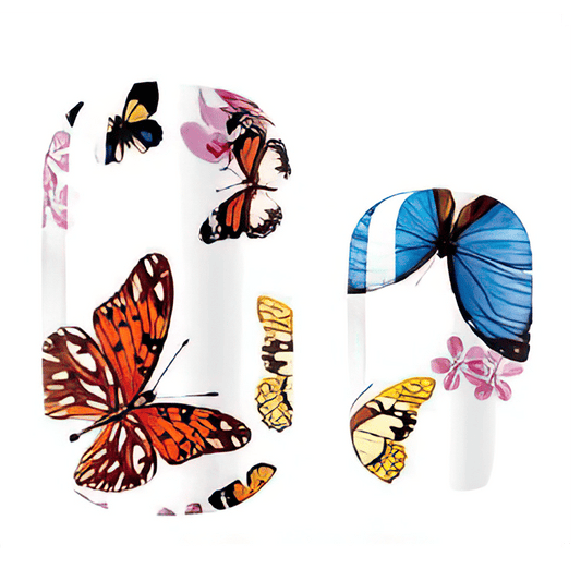 Butterfly Mania (Kids) - Kids Wraps - Mini Me by Holy Grail Nail