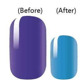 Purple/Blue Mystique - Colour Changing Holy Classics (Non-UV Nail Wraps)