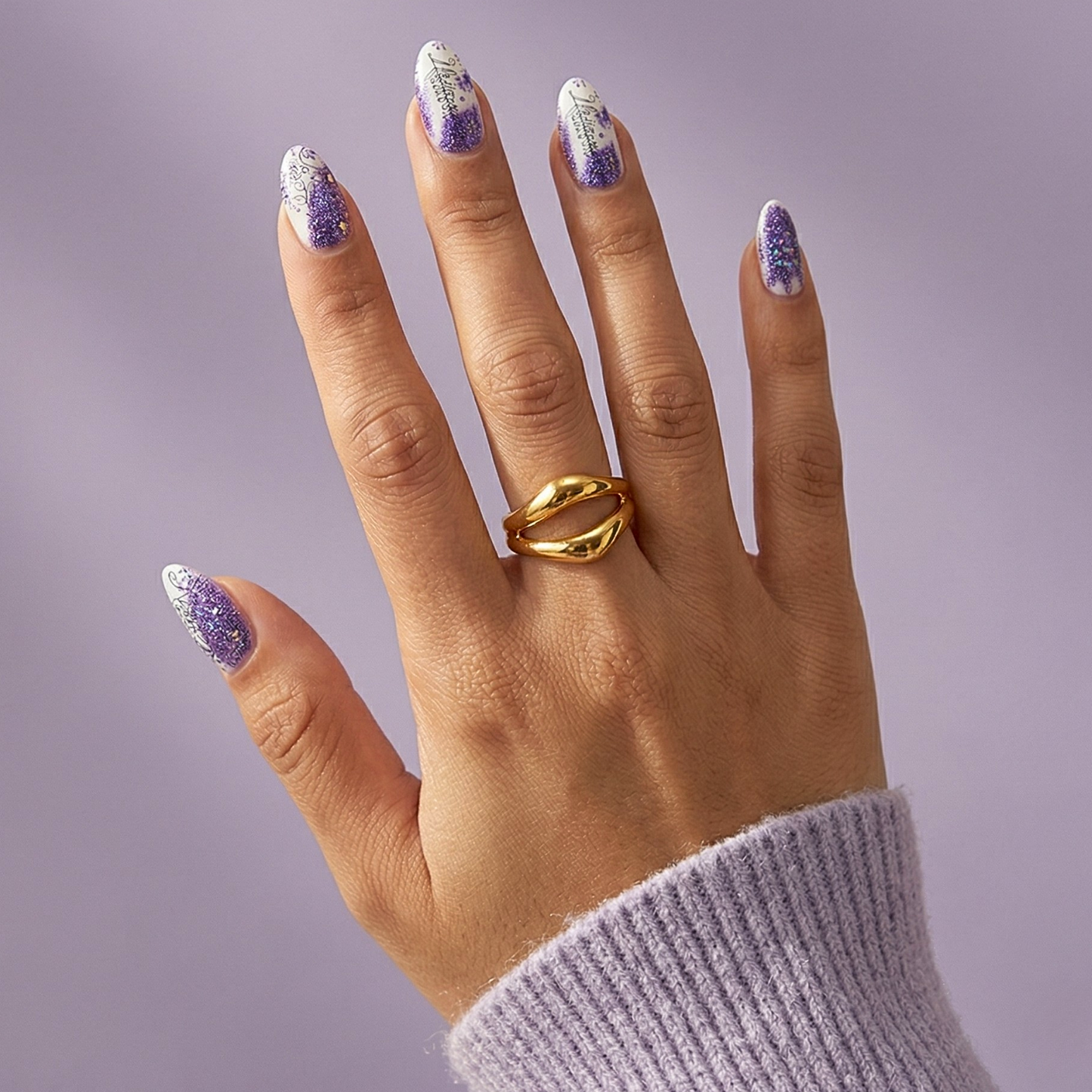Purple Forest - Holy Classics (Non-UV Nail Wraps)