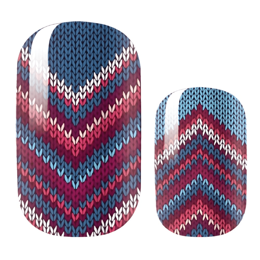 Cable Knit - Holy Classics (Non-UV Nail Wraps)