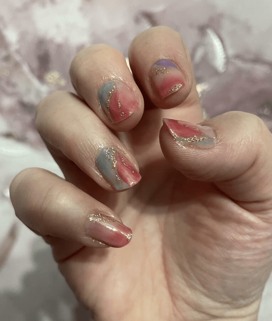 Pyroclastic (Glitter) - Holy Classics (Non-UV Nail Wraps)