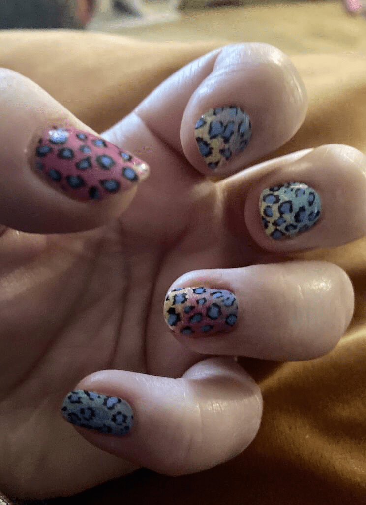 Rainbow Leopard - Holy Classics (Non-UV Nail Wraps)