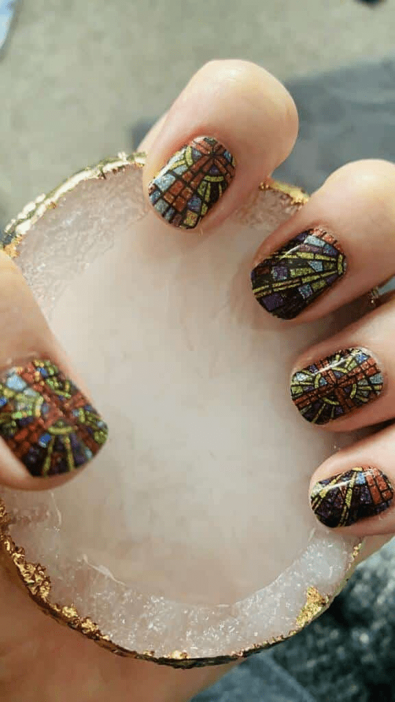 Stained Glass - Holy Classics (Non-UV Nail Wraps)