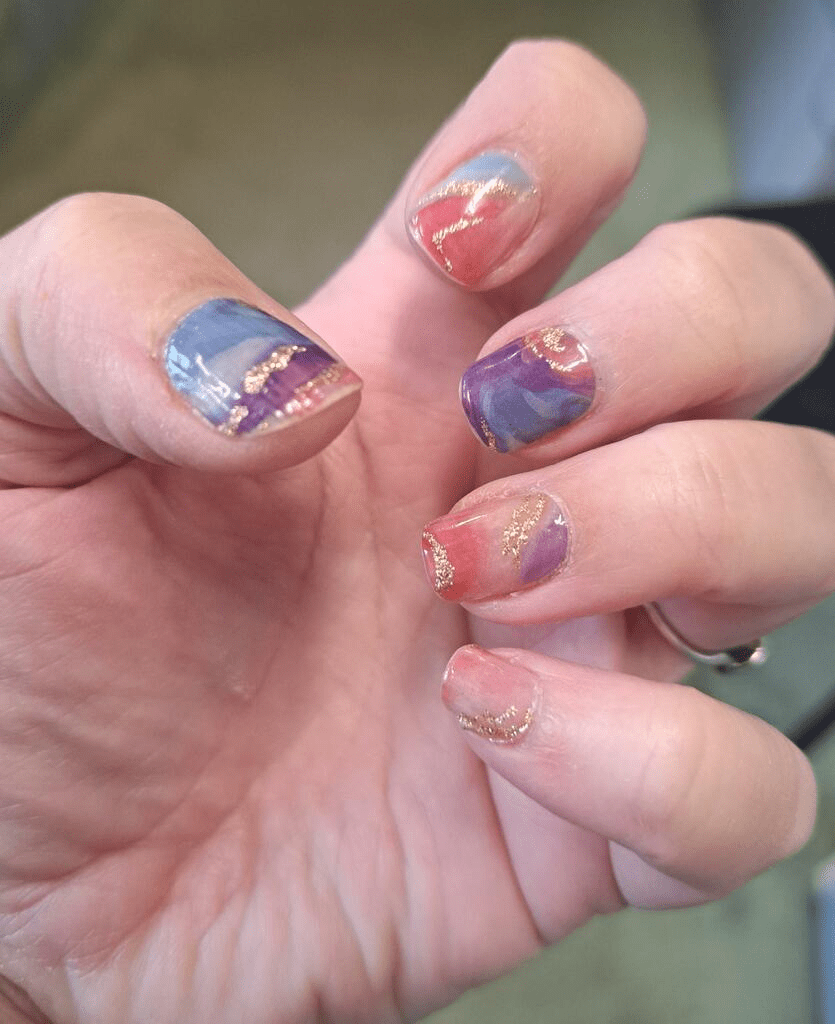 Pyroclastic (Glitter) - Holy Classics (Non-UV Nail Wraps)