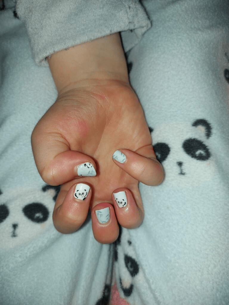 Hello Panda - Kids Wraps - Mini Me by Holy Grail Nail