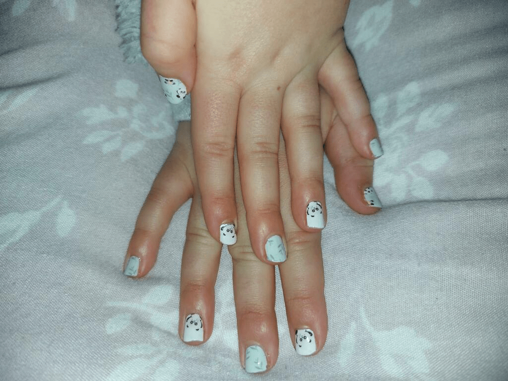 Hello Panda - Kids Wraps - Mini Me by Holy Grail Nail