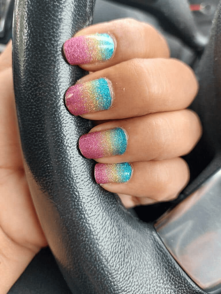 Glitter Ombre - Holy Classics (Non-UV Nail Wraps)