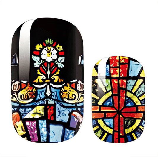 Stained Glass - Holy Classics (Non-UV Nail Wraps)