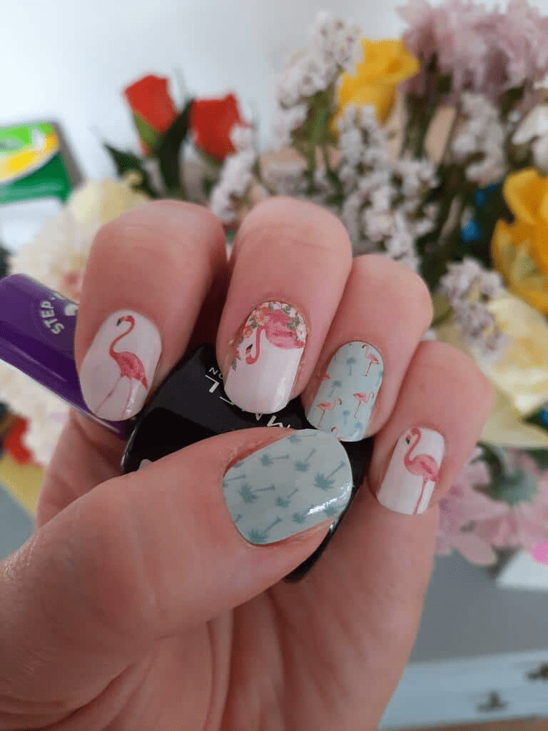 Flamingo Fiesta - Holy Classics (Non-UV Nail Wraps)