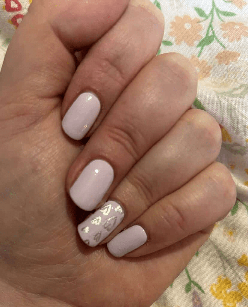 Purple Hearts - Holy Classics (Non-UV Nail Wraps)