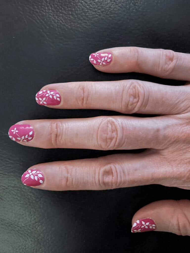 Cerise Petals - Holy Classics (Non-UV Nail Wraps)