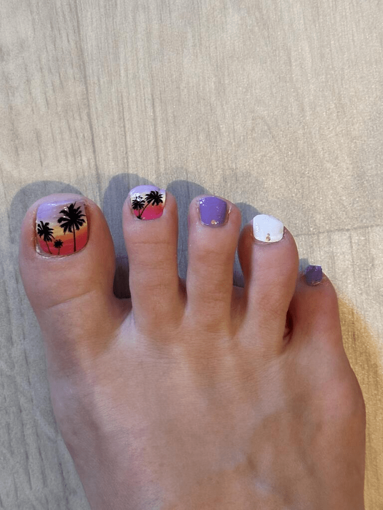 Palm Sunset - Holy Classics (Non-UV Pedi Wraps)