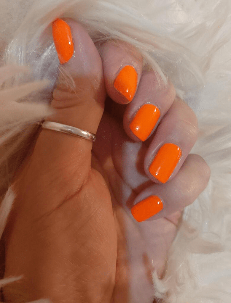 Neon Orange - Holy Classics (Non-UV Nail Wraps)