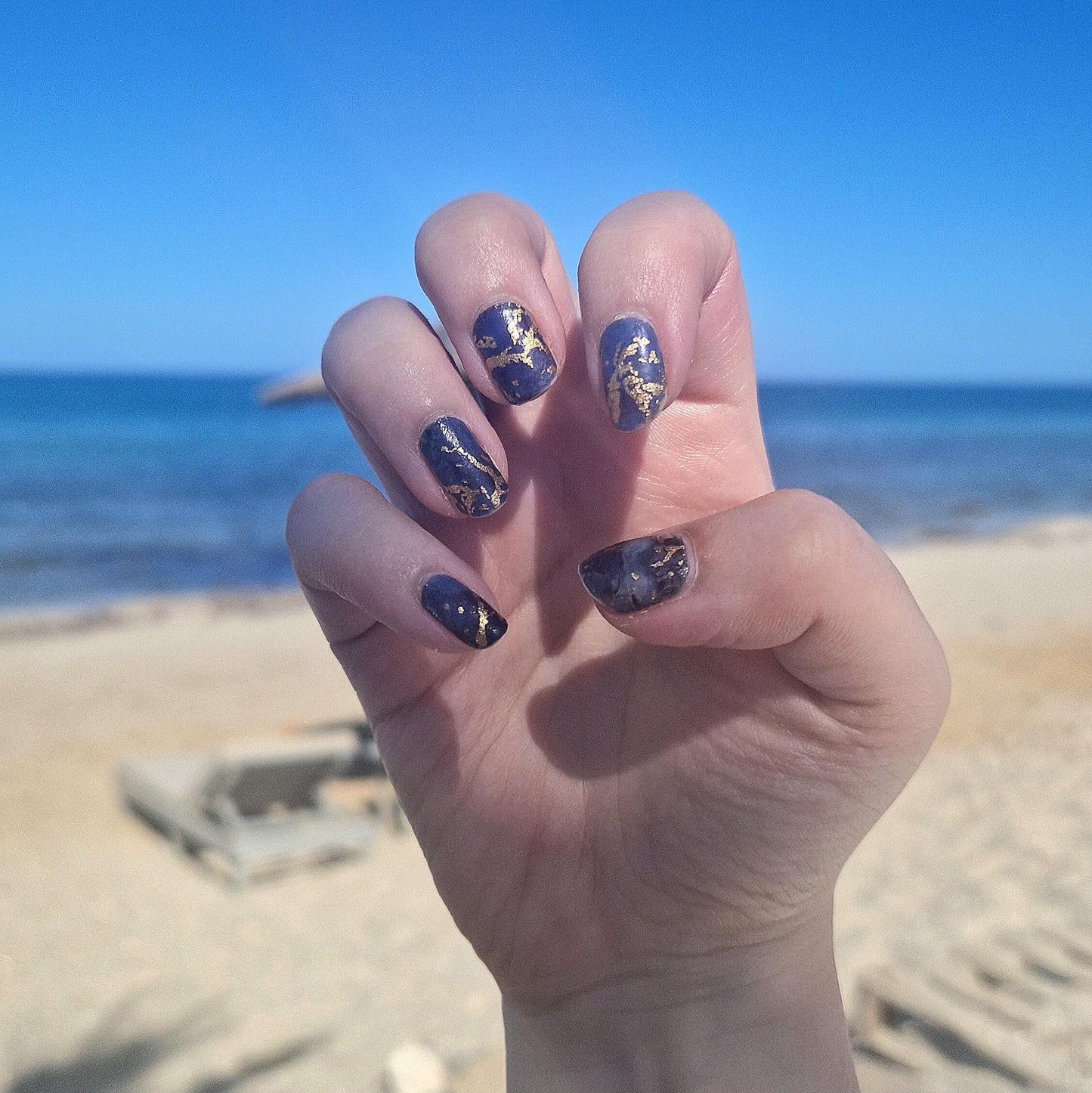 Lapis Lazuli - Holy Classics (Non-UV Nail Wraps)