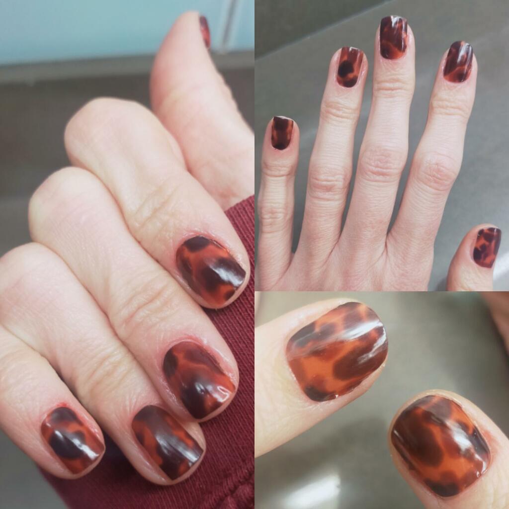 Tortoiseshell - Holy Classics (Non-UV Nail Wraps)