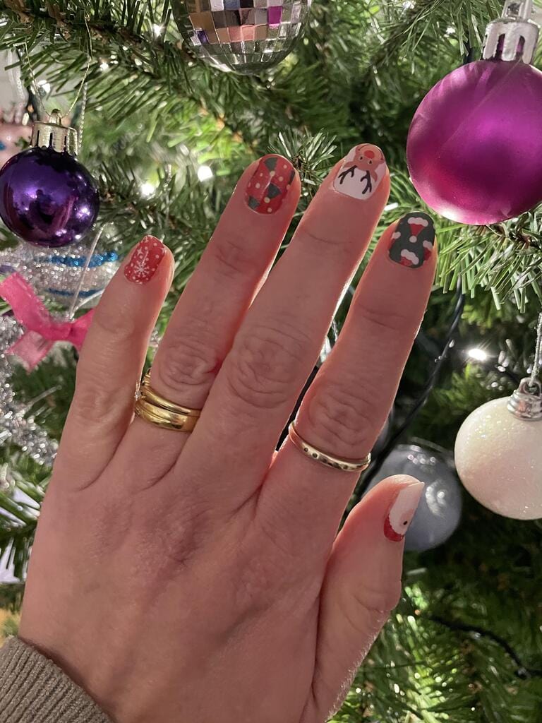 Dashing Through the Snow - Holy Classics (Non-UV Nail Wraps)