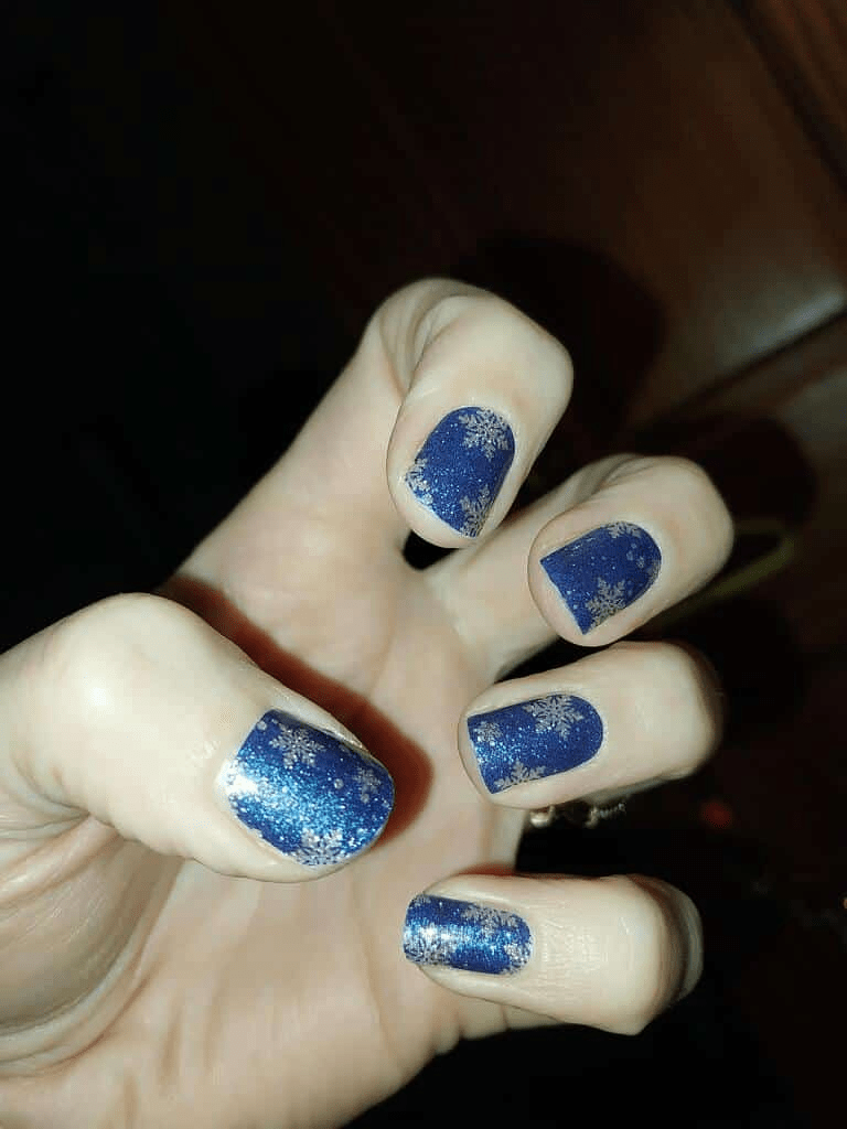 North Pole (Glitter) - Holy Classics (Non-UV Nail Wraps)