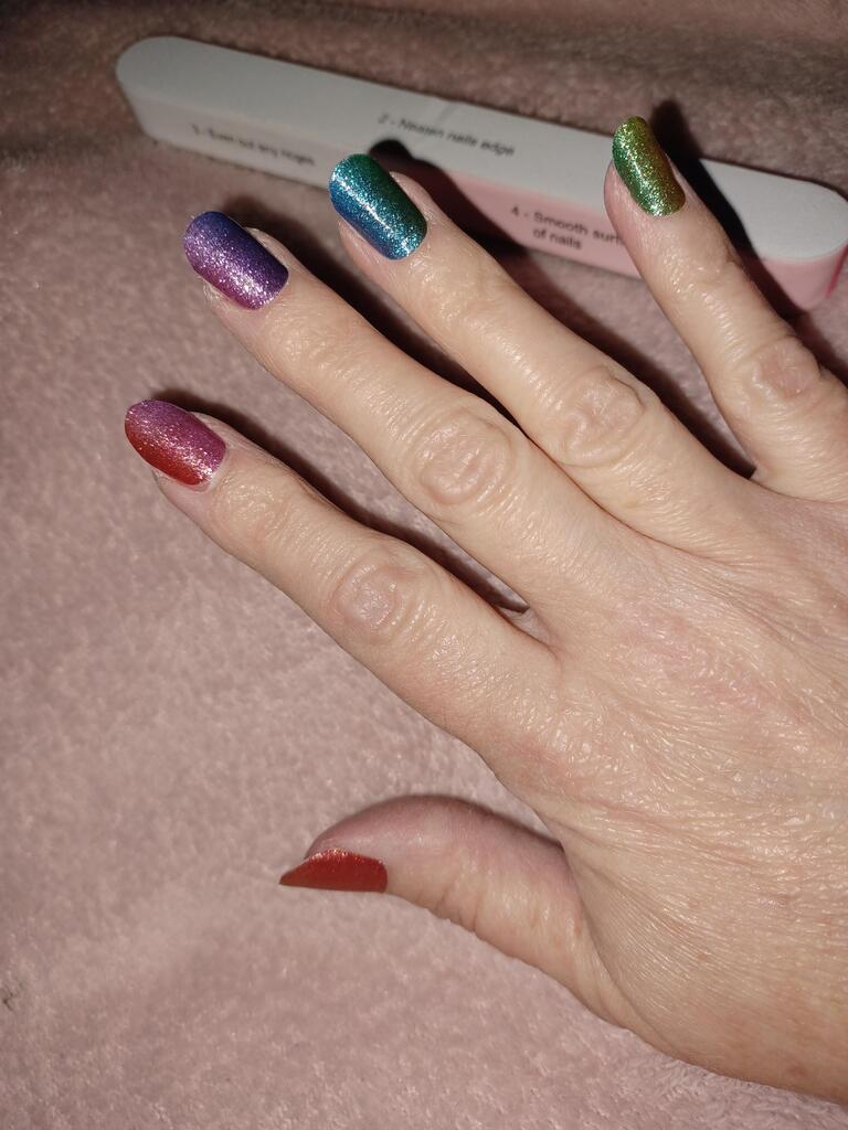 Ombre Rainbow - Holy Classics (Non-UV Nail Wraps)