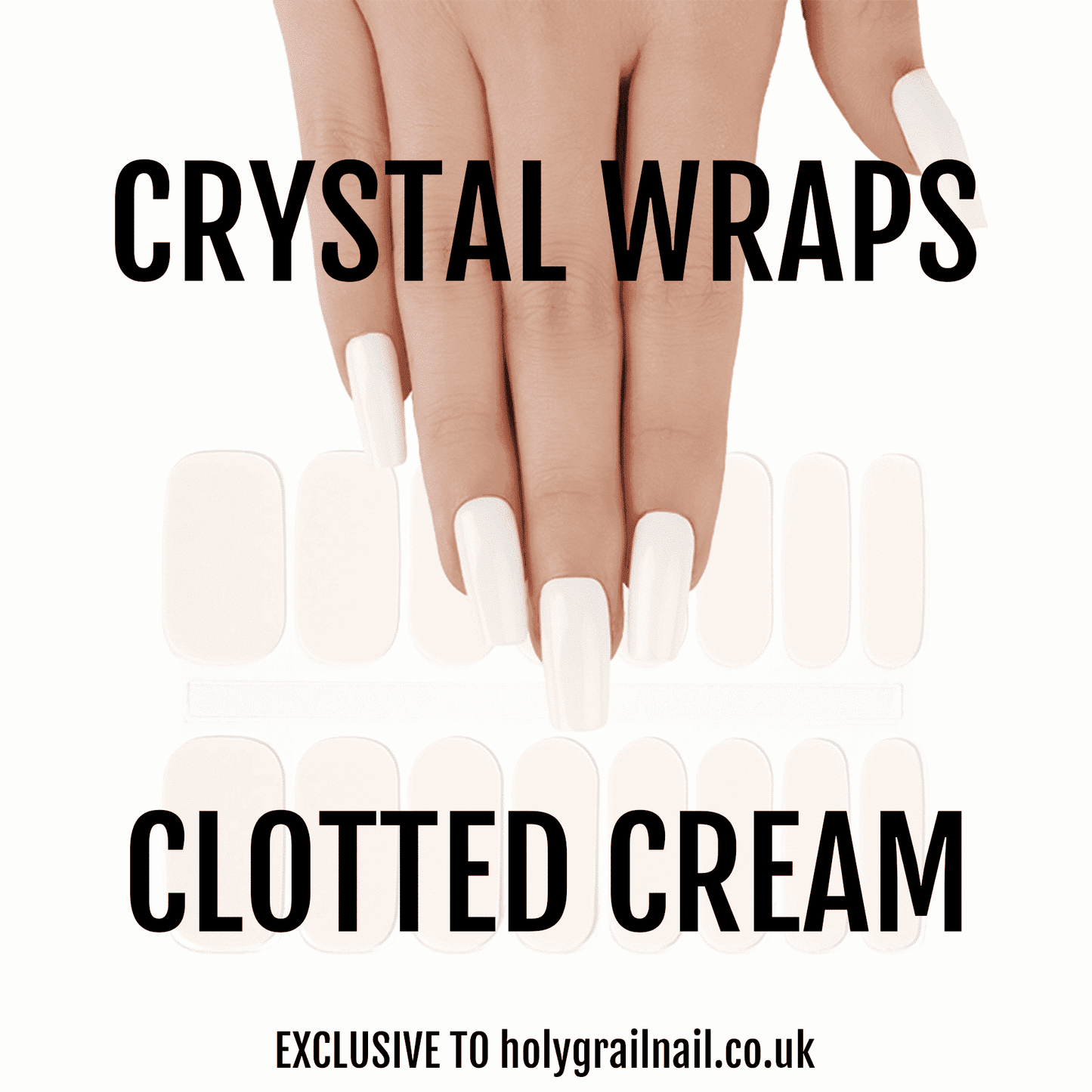 Clotted Cream - Crystal Wraps