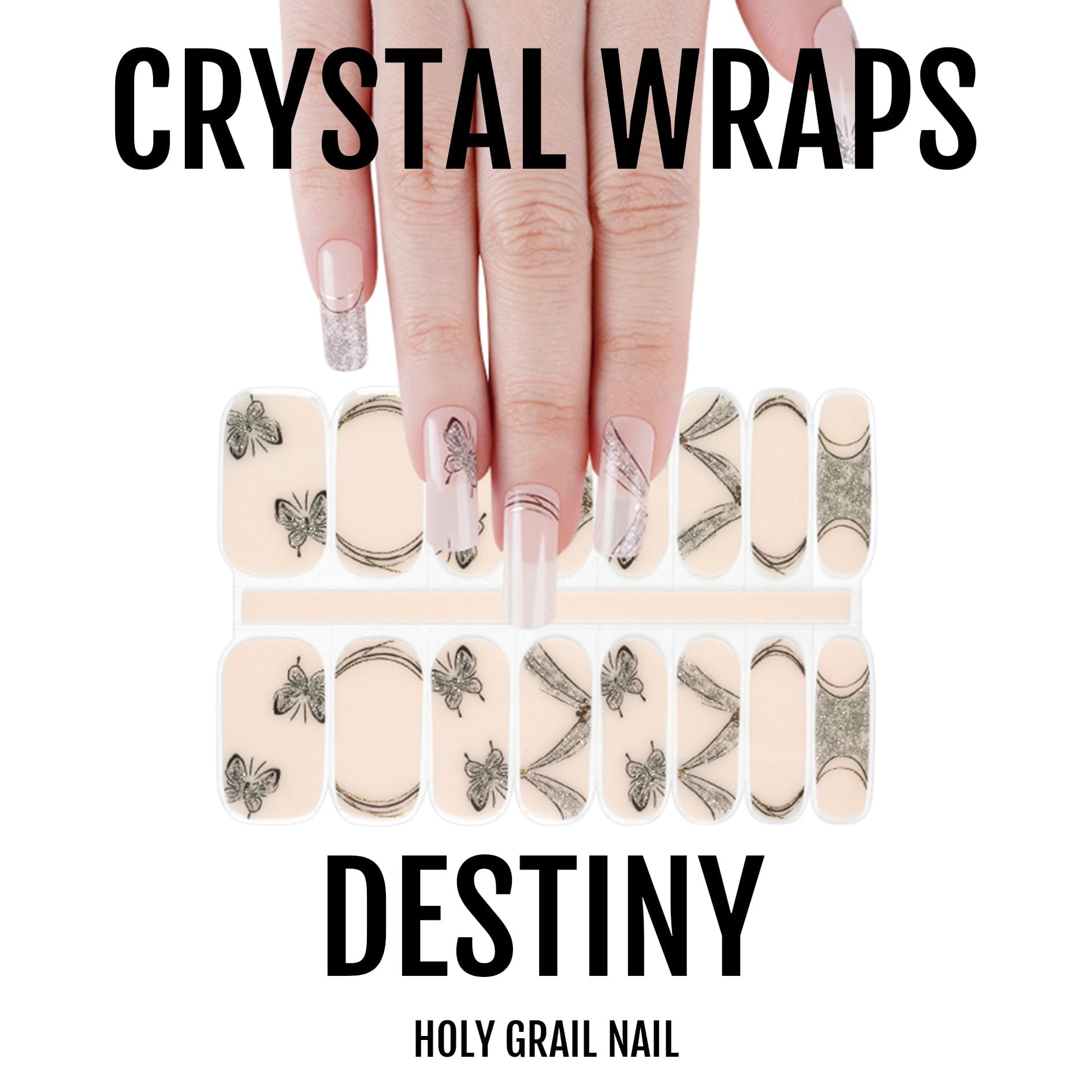 Holy Grail Nail Crystal Destiny - Crystal Wraps