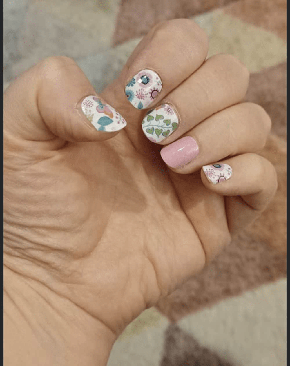 Pink Butterfly - Holy Classics (Non-UV Nail Wraps)