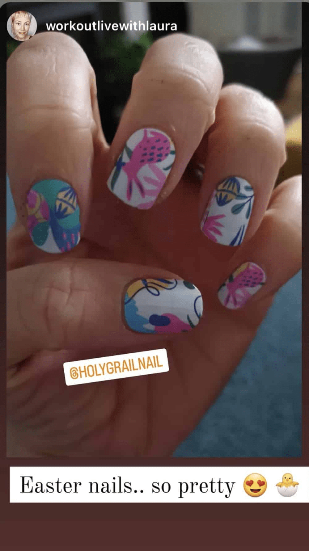 Easter Woodland - Holy Classics (Non-UV Nail Wraps)