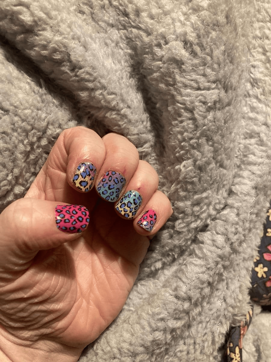 Rainbow Leopard - Holy Classics (Non-UV Nail Wraps)