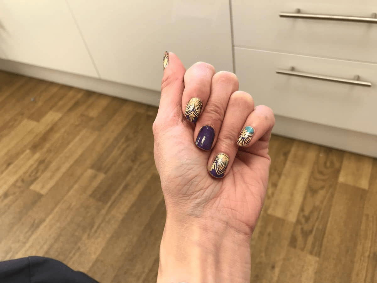 Golden Lotus - Holy Classics (Non-UV Nail Wraps)