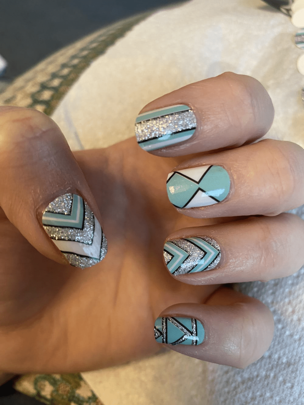 Chevron – Holy Classics (Non-UV Nail Wraps)