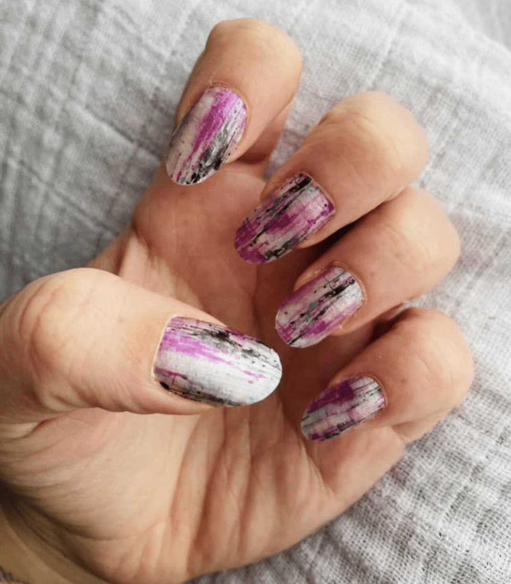 Purple Static - Holy Classics (Non-UV Nail Wraps)