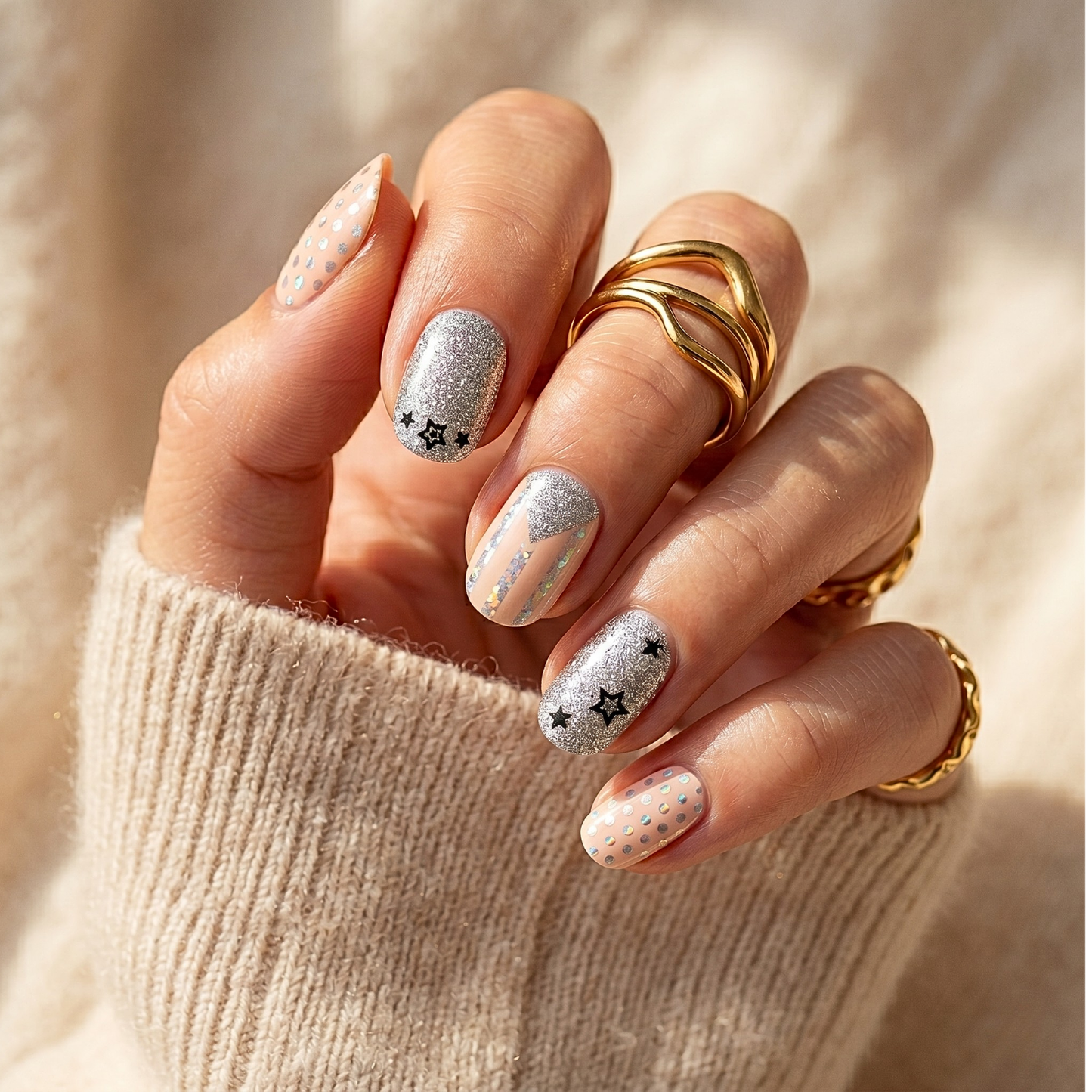 Pink Champagne - Holy Classics (Non-UV Nail Wraps)