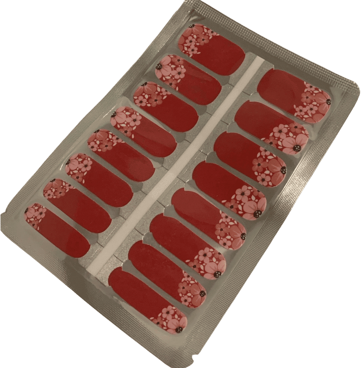 Holy Grail Nail Non-UV Nail Wraps Daisy Red - Holy Classics (Non-UV Nail Wraps)