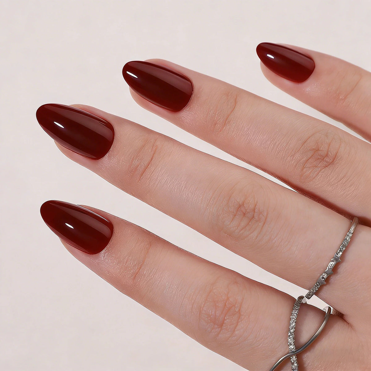 Confidence - Soft Gel Press Ons (Short Almond)