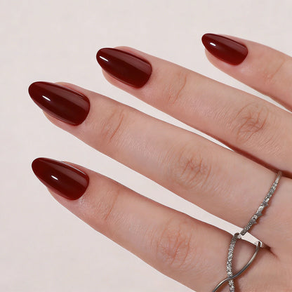 Confidence - Soft Gel Press Ons (Short Almond)