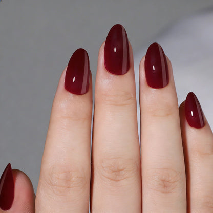 Confidence - Soft Gel Press Ons (Short Almond)