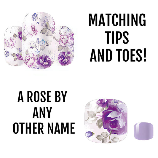 Matching Tips & Toes - A Rose by Any Other Name