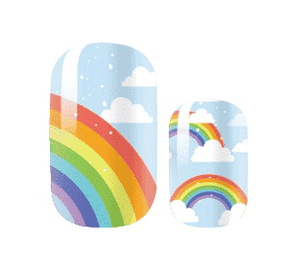 All The Rainbows - Holy Classics (Non-UV Nail Wraps)