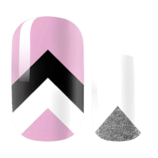 Arrow Pink - Holy Classics (Non-UV Nail Wraps)