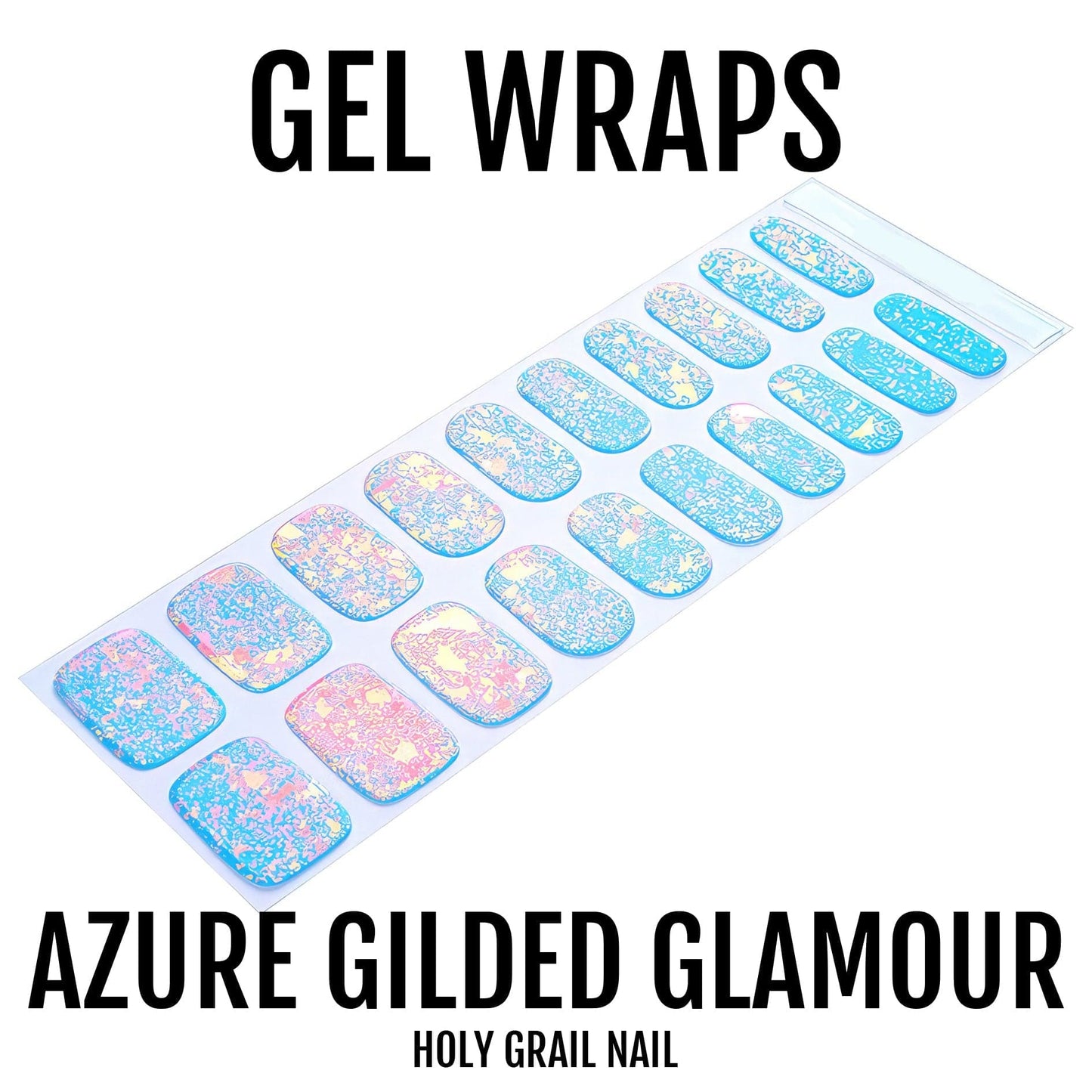 Azure Gilded Glamour - Gels