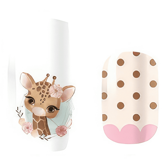 Baby Giraffe - Kids Wraps - Mini Me by Holy Grail Nail