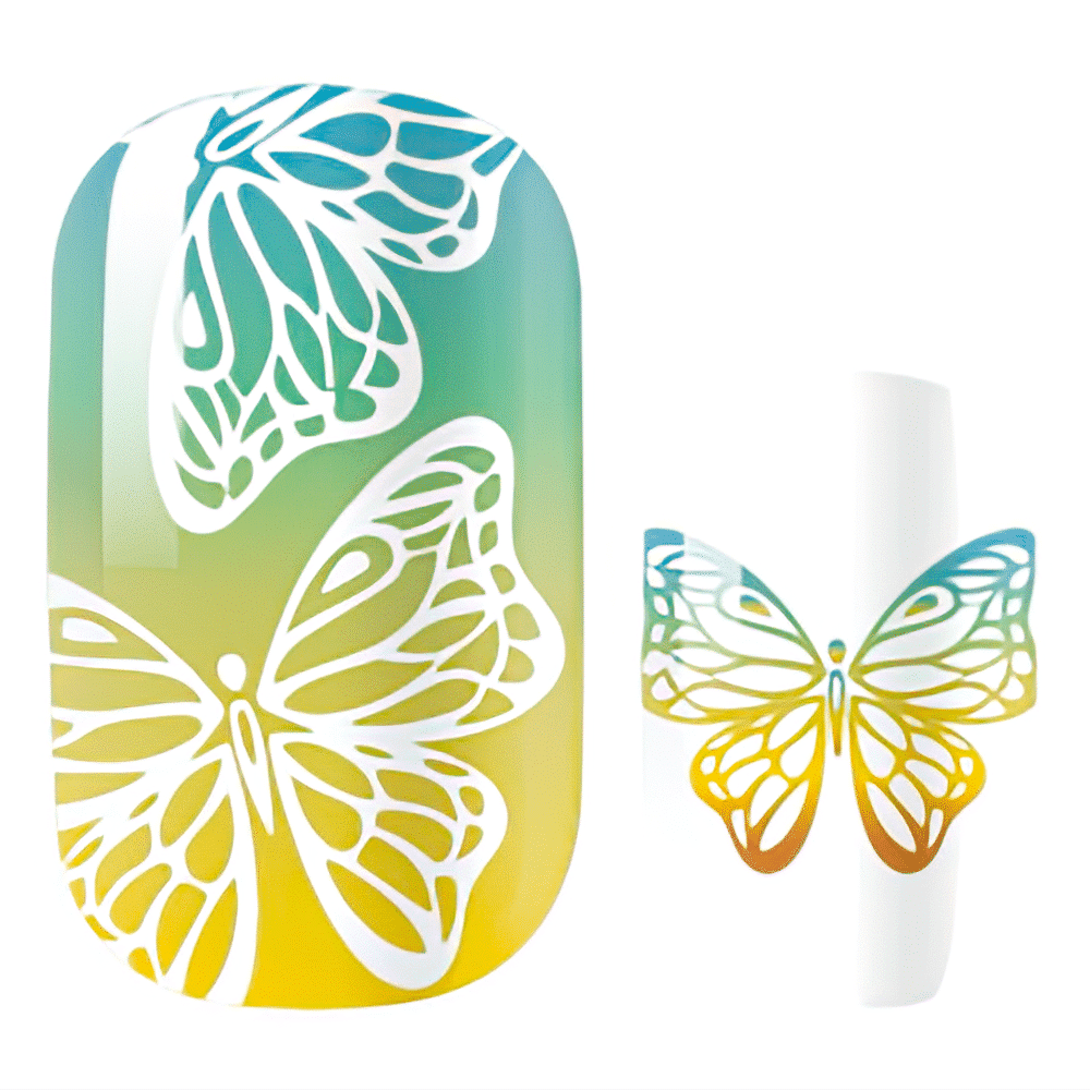 Butterfly Tropic - Holy Classics (Non-UV Nail Wraps)