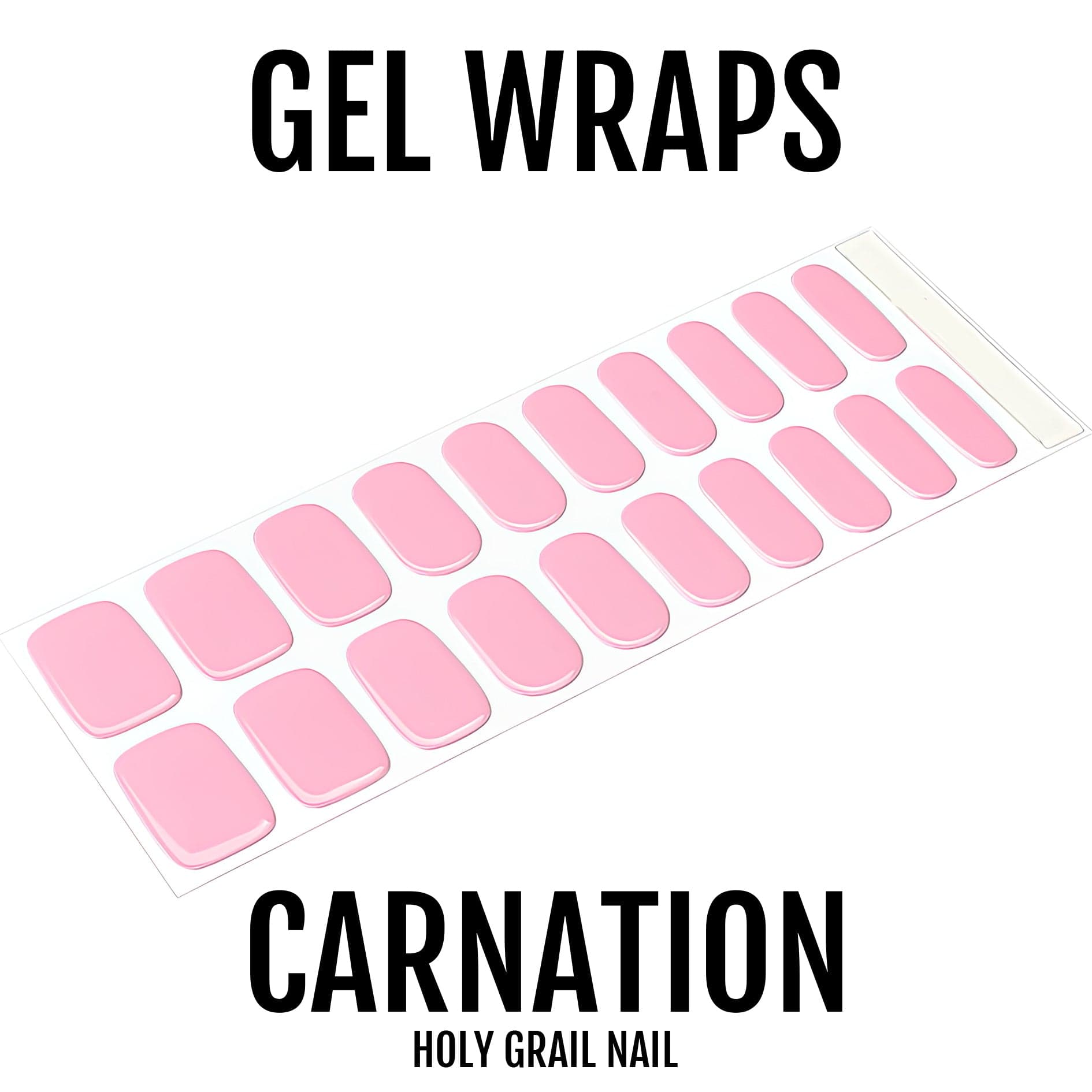 HOLY GRAIL NAIL Semi-Cured Gels Carnation - Gels