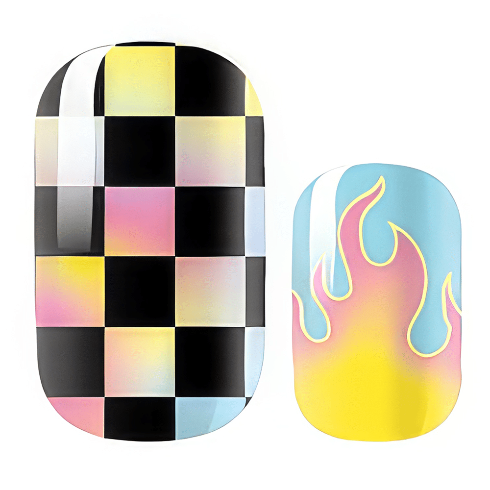 Chequered Flag - Holy Classics (Non-UV Nail Wraps)