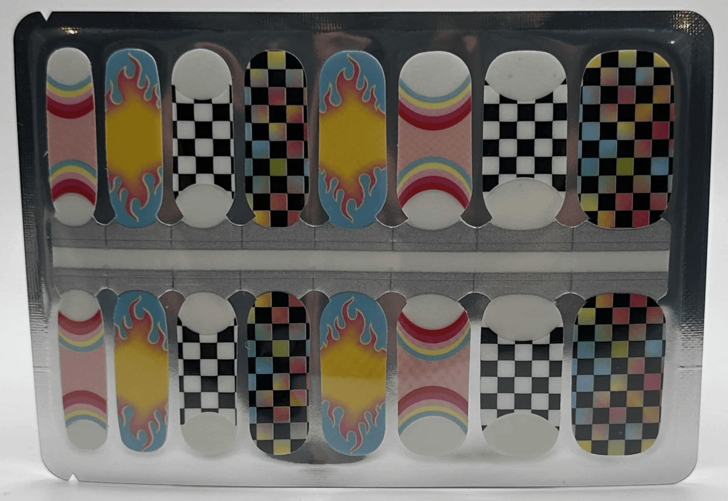 Chequered Flag - Holy Classics (Non-UV Nail Wraps)