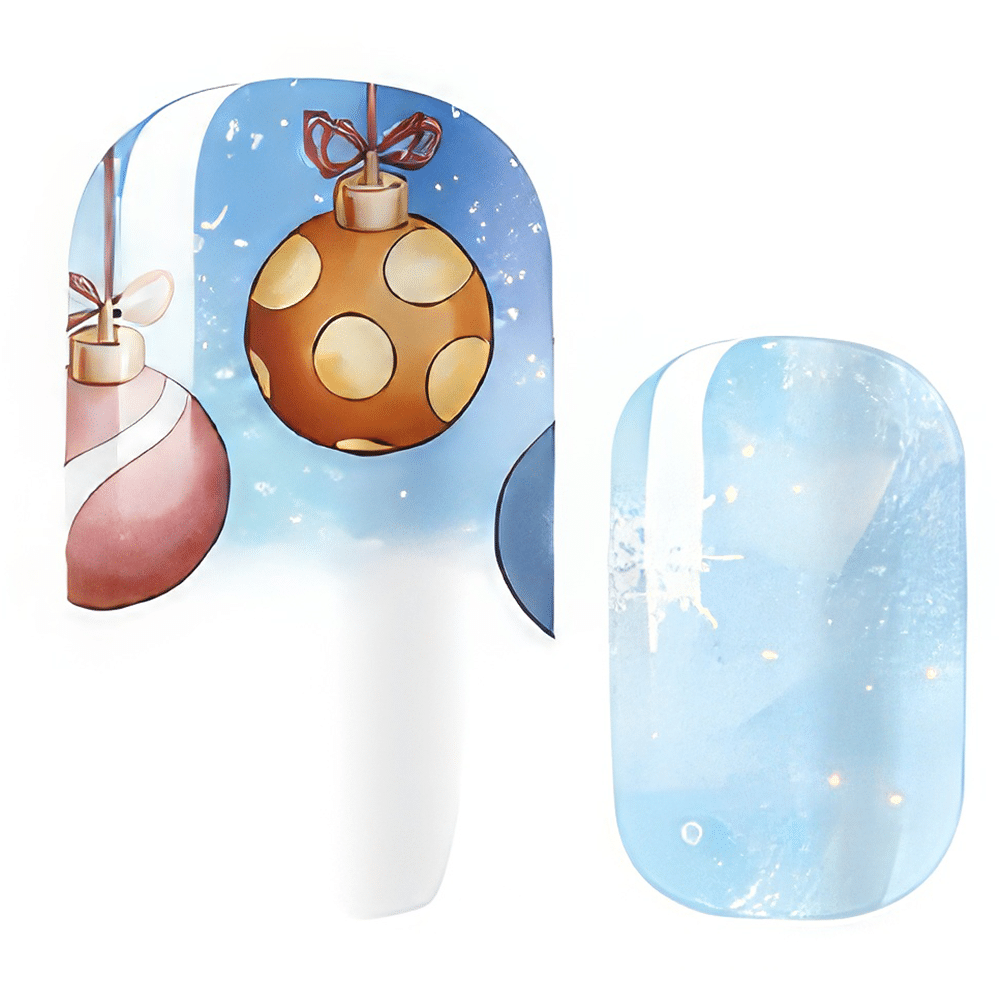 Christmas Baubles - Holy Classics (Non-UV Nail Wraps)