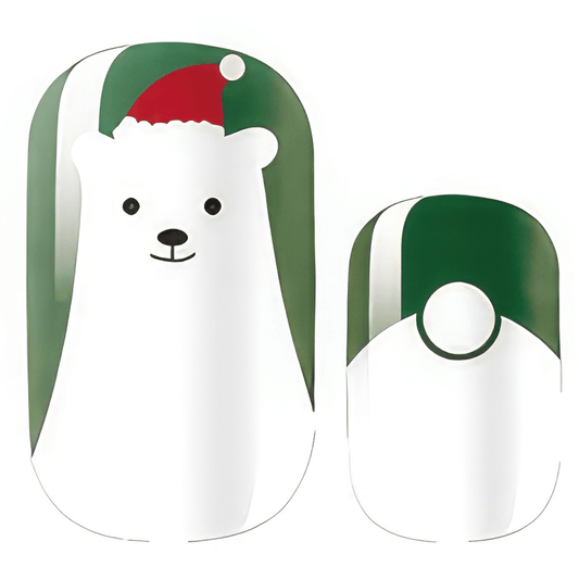 Christmas Polar Bear - Holy Classics (Non-UV Nail Wraps)