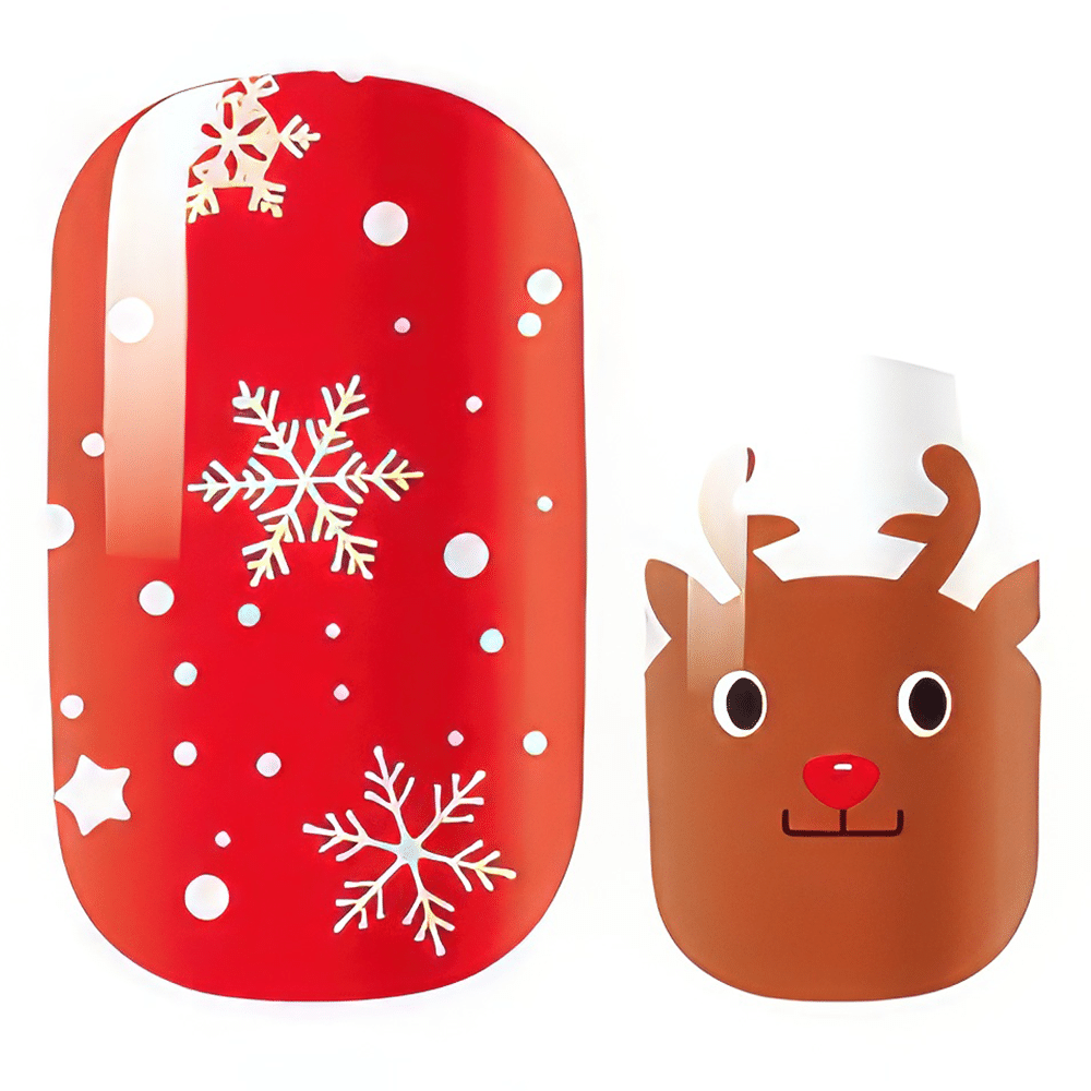 Christmas Reindeer - Holy Classics (Non-UV Nail Wraps)