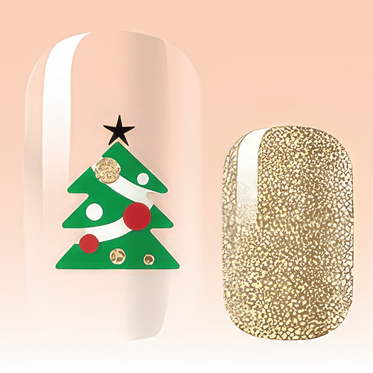 Christmas Tree Sparkle - Holy Classics (Non-UV Nail Wraps)